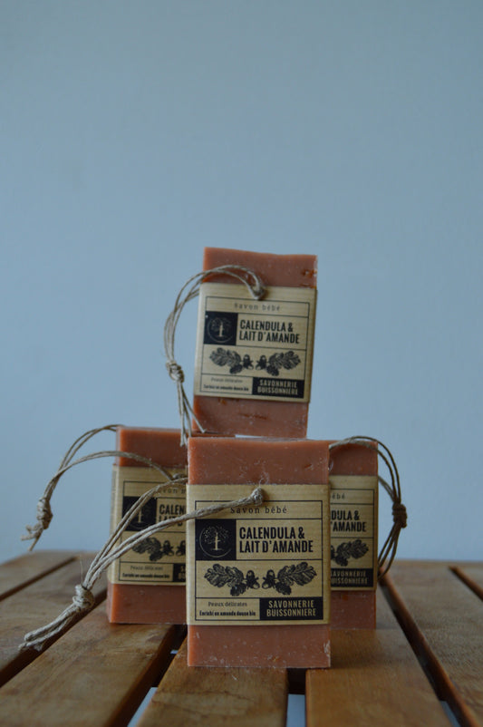 Baby bundle: 4 soaps for sensitive skins
